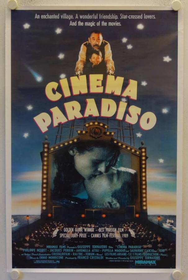 Cinema Paradiso originales US Onesheet Filmplakat